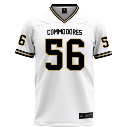 Vanderbilt - NCAA Football : Gunner Givens - White Football Jersey-0