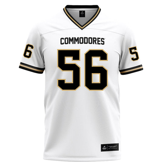 Vanderbilt - NCAA Football : Gunner Givens - White Football Jersey-0