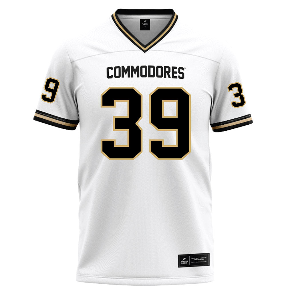 Vanderbilt - NCAA Football : Brail Lipford - White Football Jersey