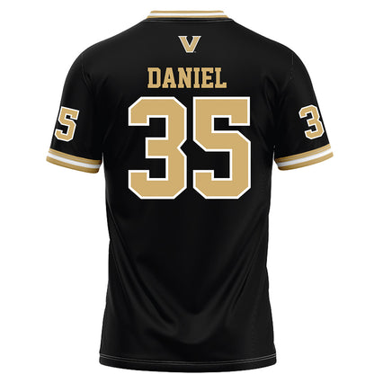 Vanderbilt - NCAA Football : Payne Daniel - Black Football Jersey-1