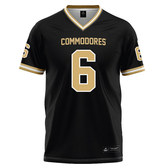 Vanderbilt - NCAA Football : Jordan Matthews - Black Football Jersey-0