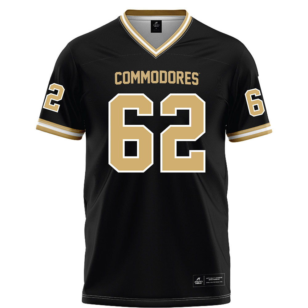 Vanderbilt - NCAA Football : CJ Williams - Black Football Jersey-0