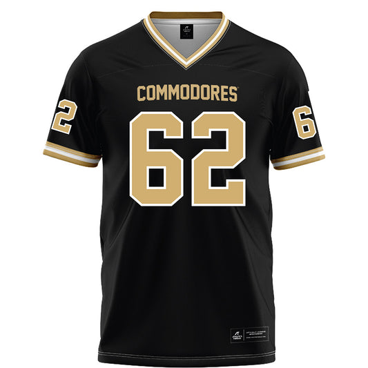 Vanderbilt - NCAA Football : CJ Williams - Black Football Jersey-0