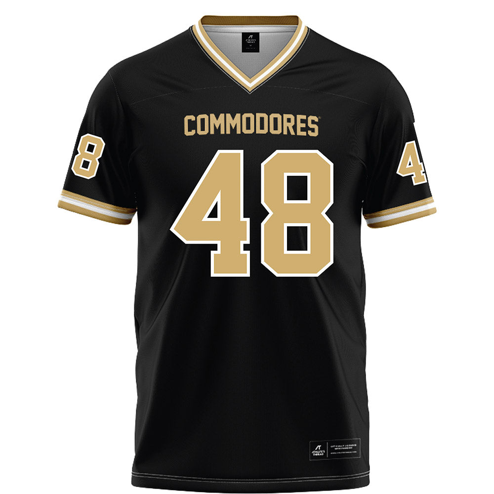 Vanderbilt - NCAA Football : Larry Benton III - Black Football Jersey