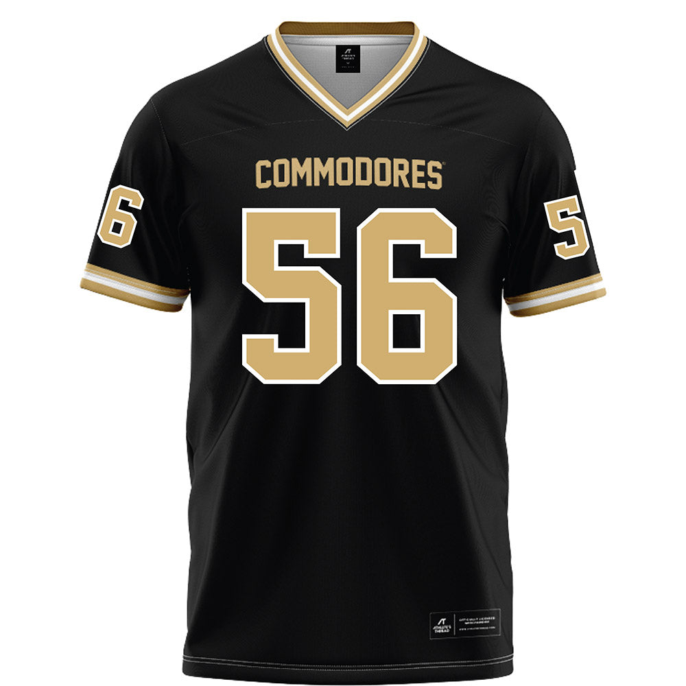 Vanderbilt - NCAA Football : Gunner Givens - Black Football Jersey-0