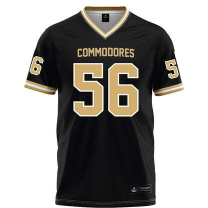 Vanderbilt - NCAA Football : Gunner Givens - Black Football Jersey-0