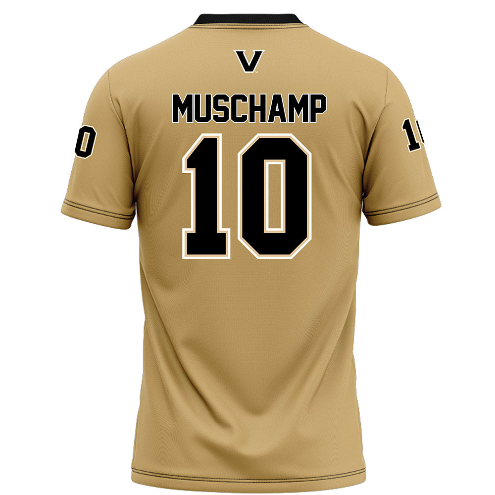 Vanderbilt - NCAA Football : Whit Muschamp - Football Jersey-1