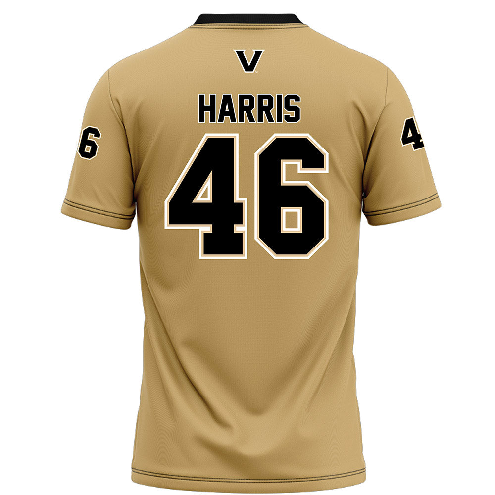 Vanderbilt - NCAA Football : Durham Harris - Football Jersey-1