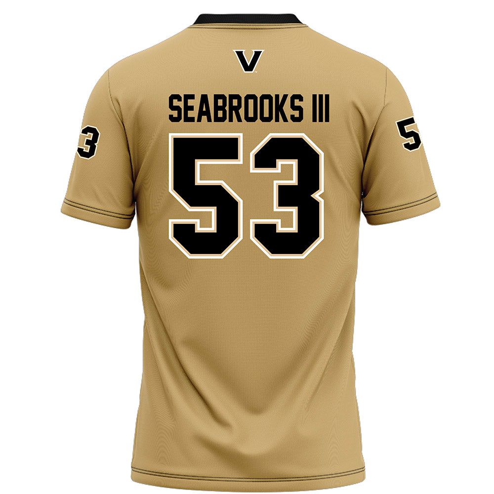 Vanderbilt - NCAA Football : Glenn Seabrooks III - Football Jersey