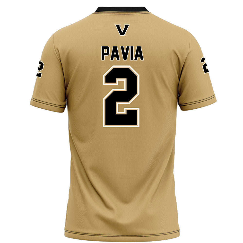 Vanderbilt - NCAA Football : Diego Pavia - Football Jersey-1