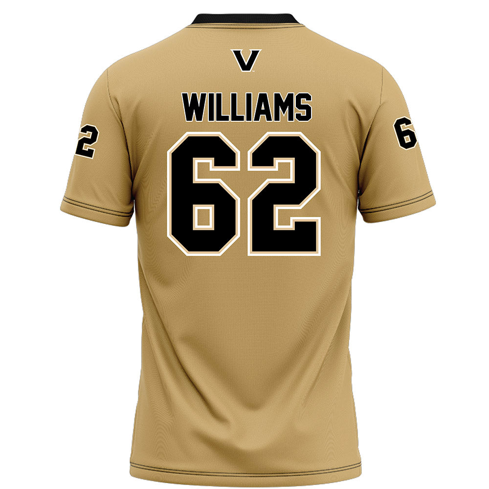 Vanderbilt - NCAA Football : CJ Williams - Football Jersey-1