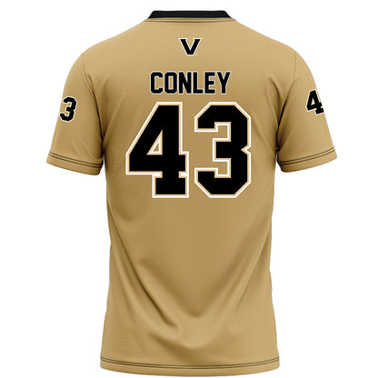 Vanderbilt - NCAA Football : Will Conley - Football Jersey