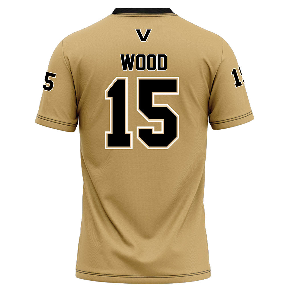 Vanderbilt - NCAA Football : Zaylin Wood - Football Jersey-1