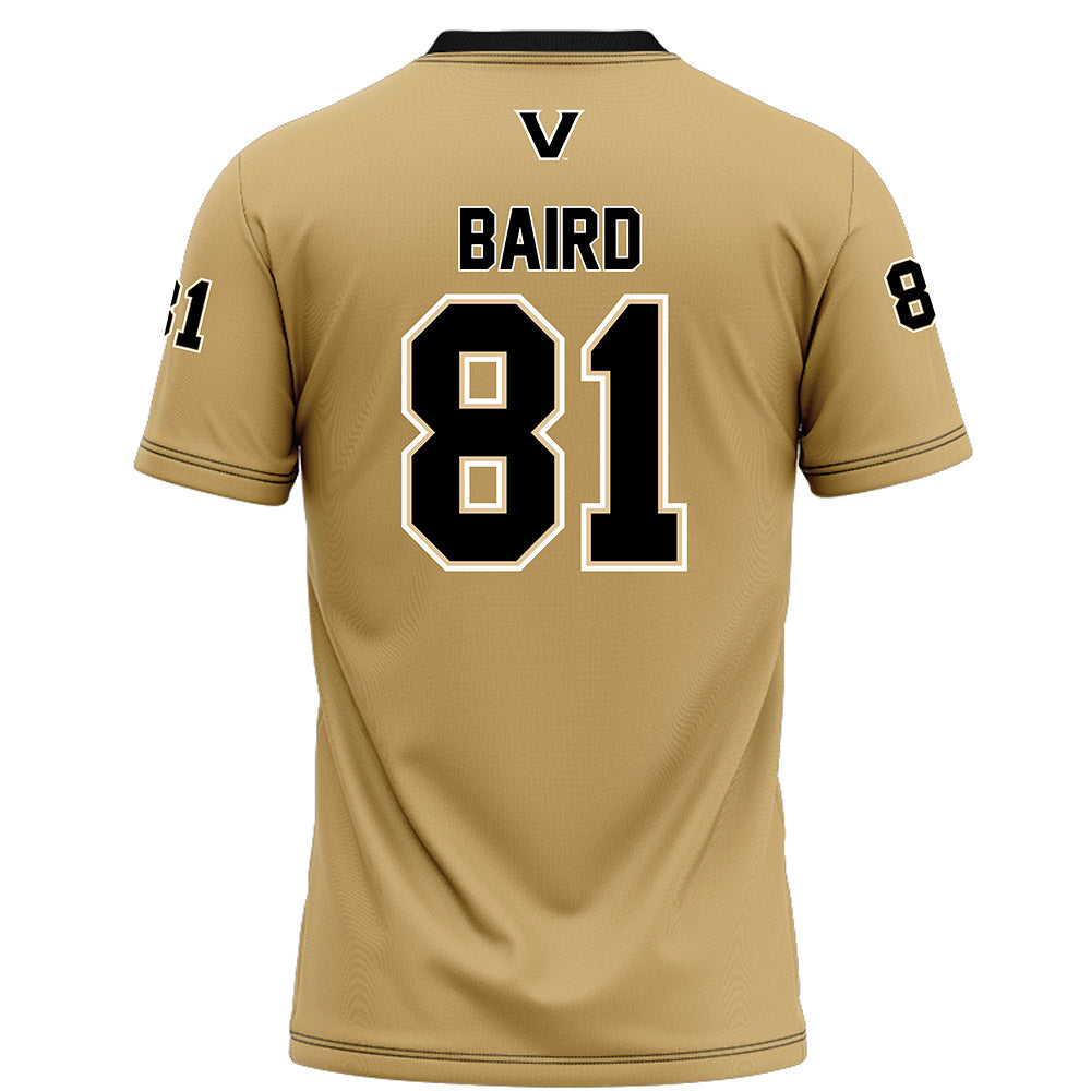 Vanderbilt - NCAA Football : Hutch Baird - Football Jersey