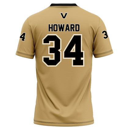 Vanderbilt - NCAA Football : Austin Howard - Football Jersey-1