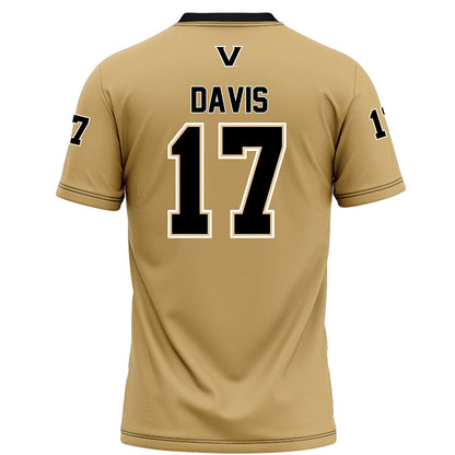 Vanderbilt - NCAA Football : Mark Davis - Football Jersey-1