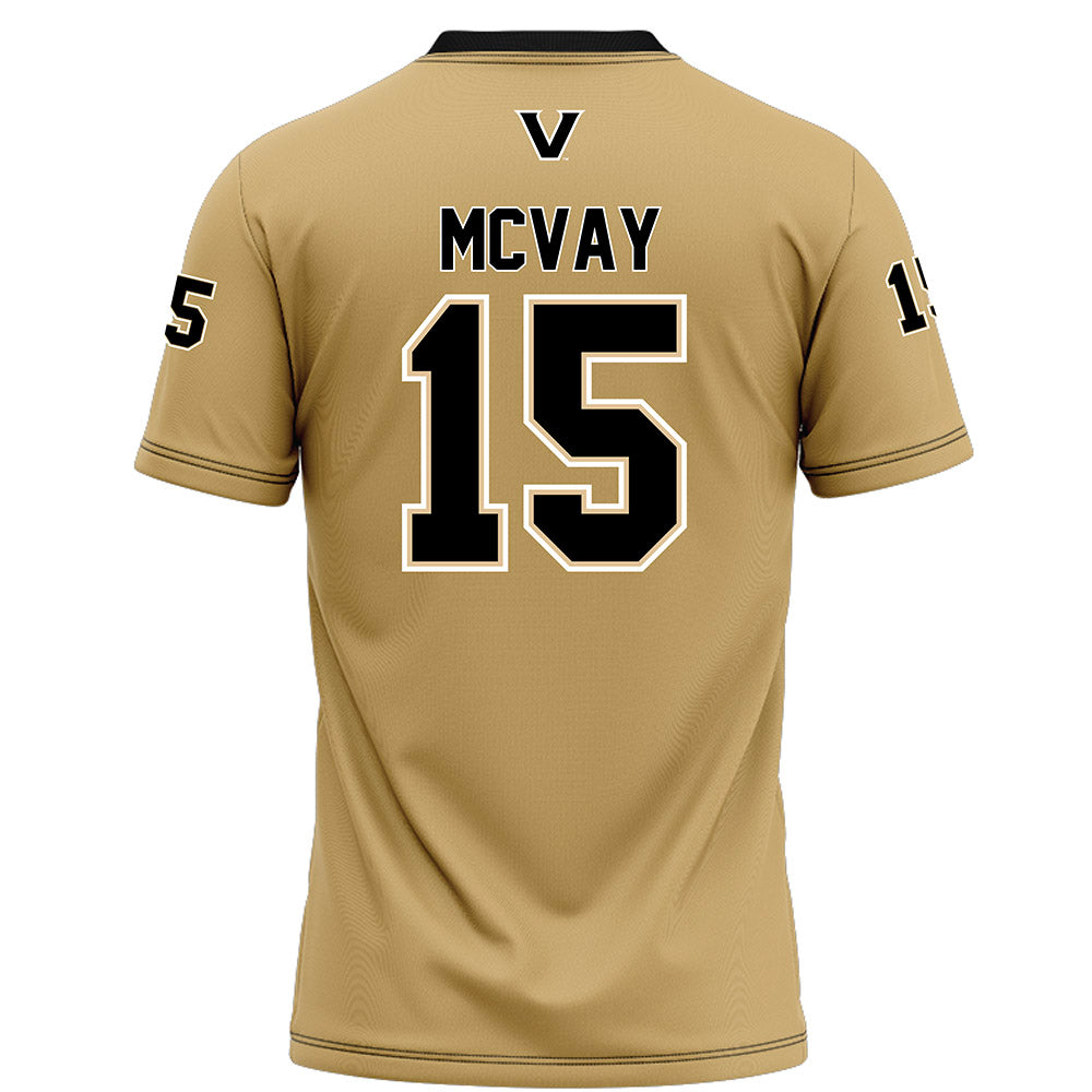 Vanderbilt - NCAA Football : Joseph Mcvay - Football Jersey-1