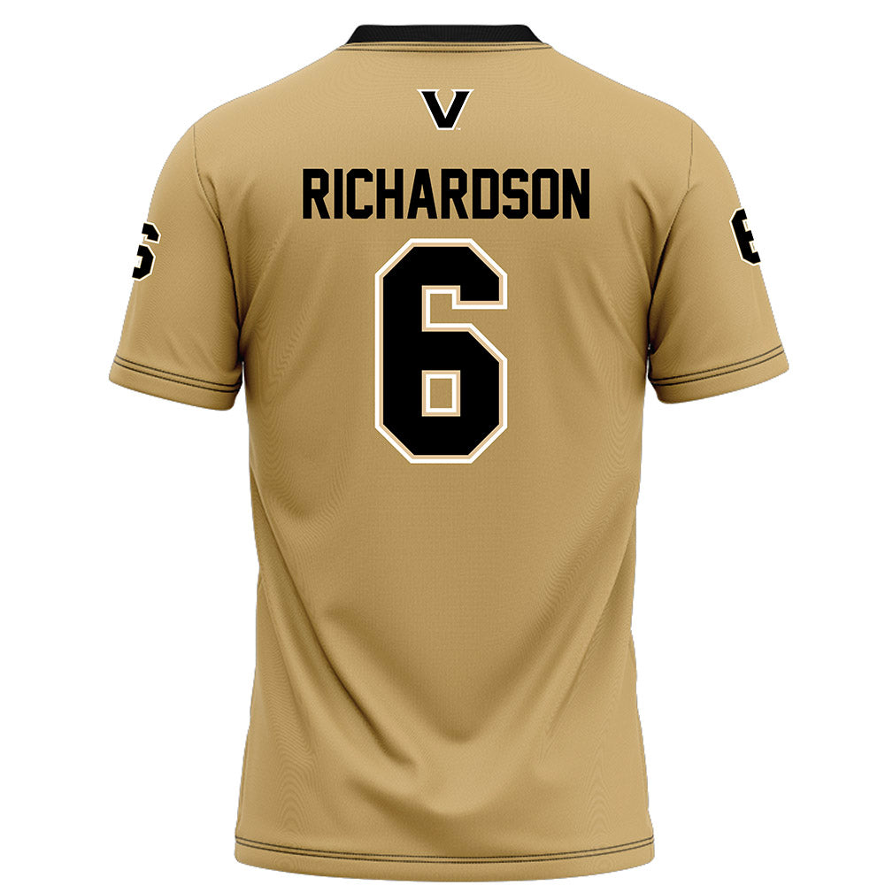 Vanderbilt - NCAA Football : Tre Richardson - Football Jersey-1