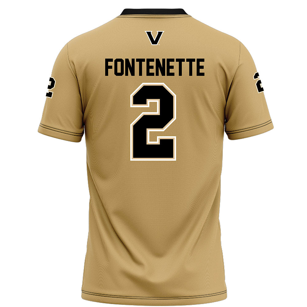 Vanderbilt - NCAA Football : Randon Fontenette - Football Jersey
