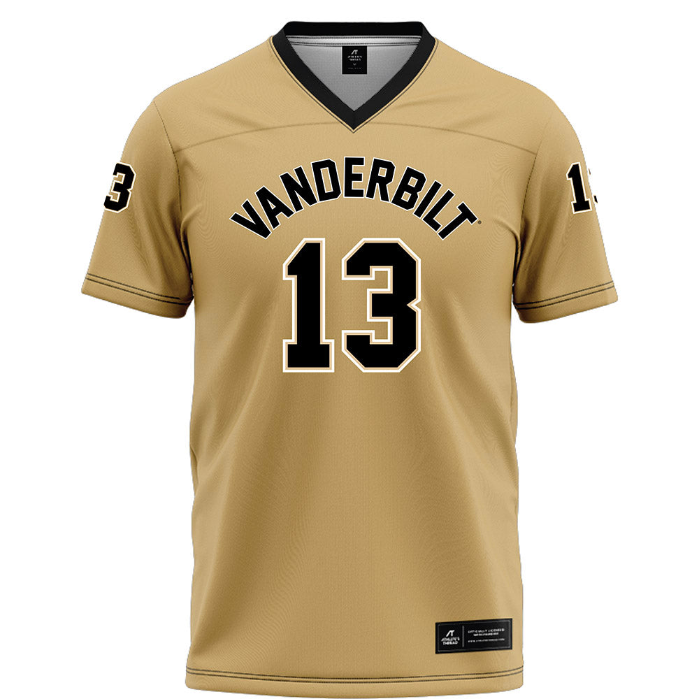Vanderbilt - NCAA Football : Chase Gillespie - Football Jersey