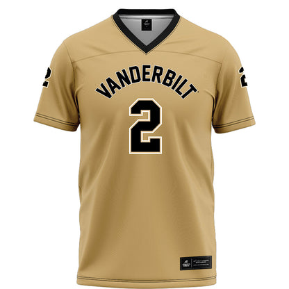 Vanderbilt - NCAA Football : Randon Fontenette - Football Jersey