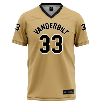 Vanderbilt - NCAA Football : Gabe Fields Jr - Football Jersey-0