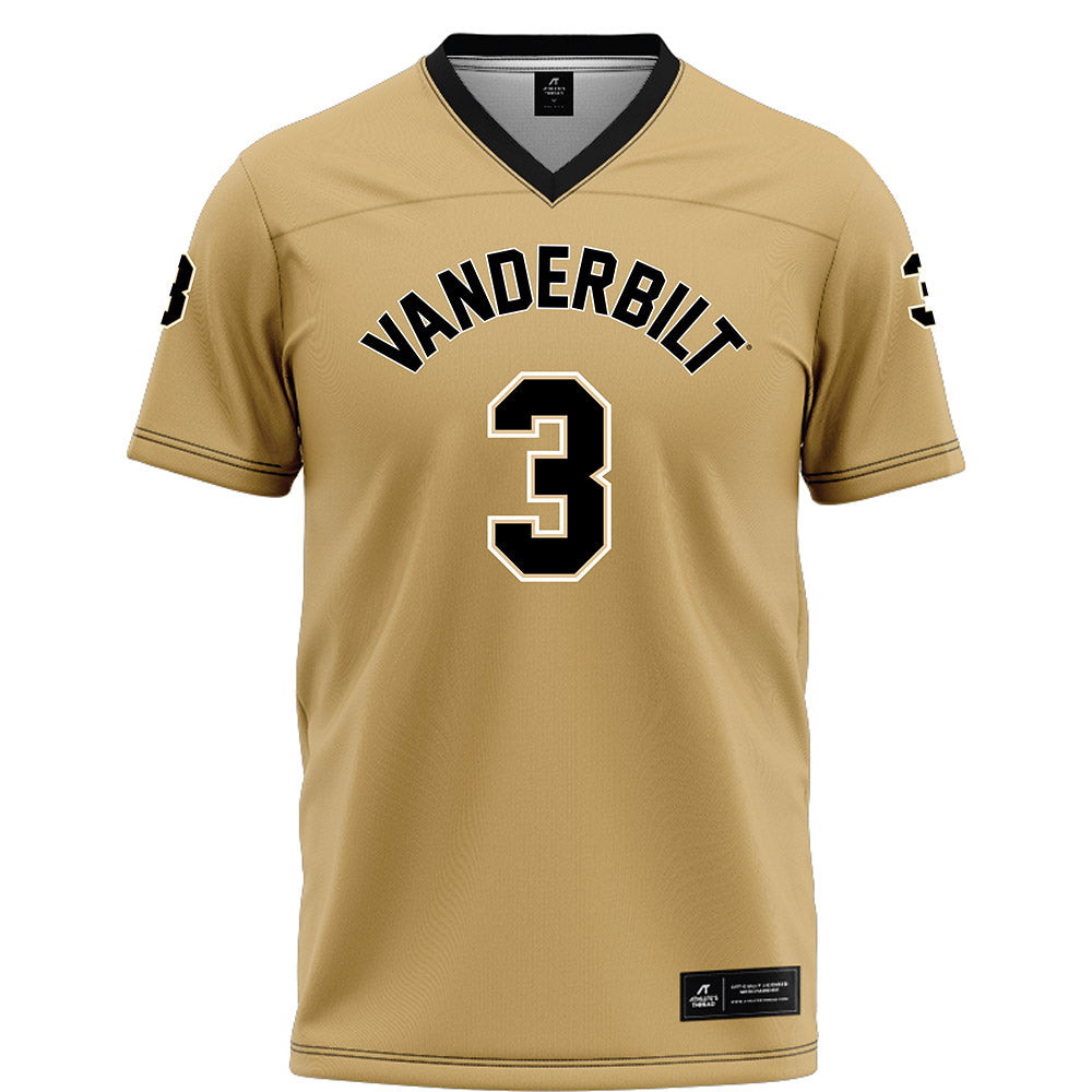 Vanderbilt - NCAA Football : Tristen Brown - Football Jersey-0