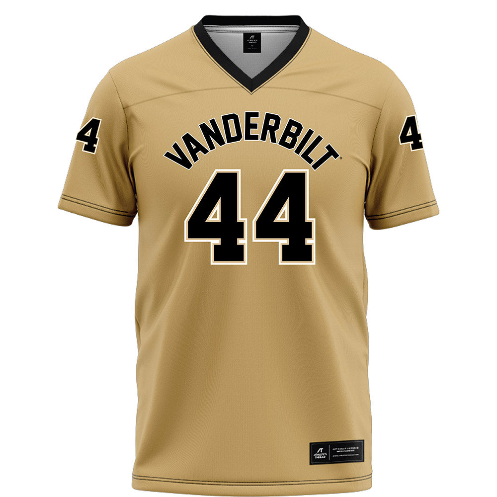 Vanderbilt - NCAA Football : Gabe Fisher - Football Jersey-0