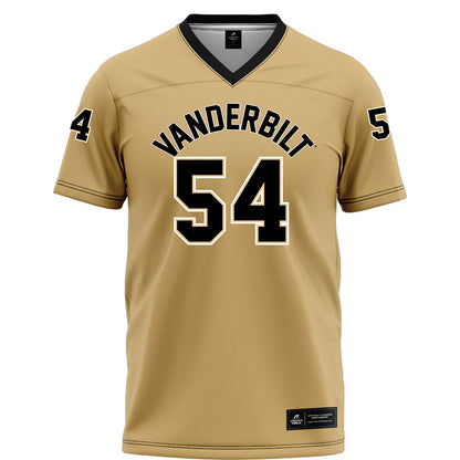 Vanderbilt - NCAA Football : Steven Hubbard - Football Jersey