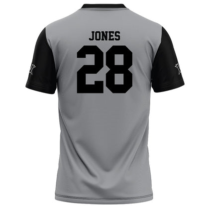 Vanderbilt - NCAA Football : Thomas Jones - Grey Football Jersey