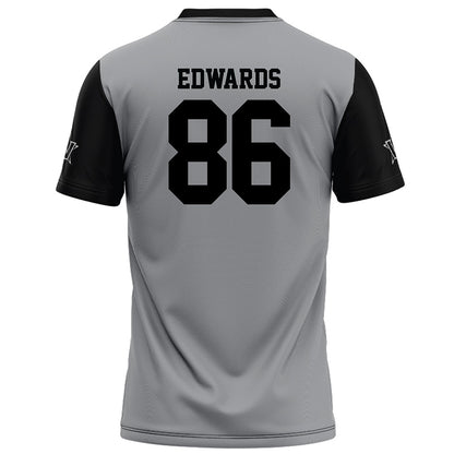 Vanderbilt - NCAA Football : Witt Edwards - Grey Football Jersey