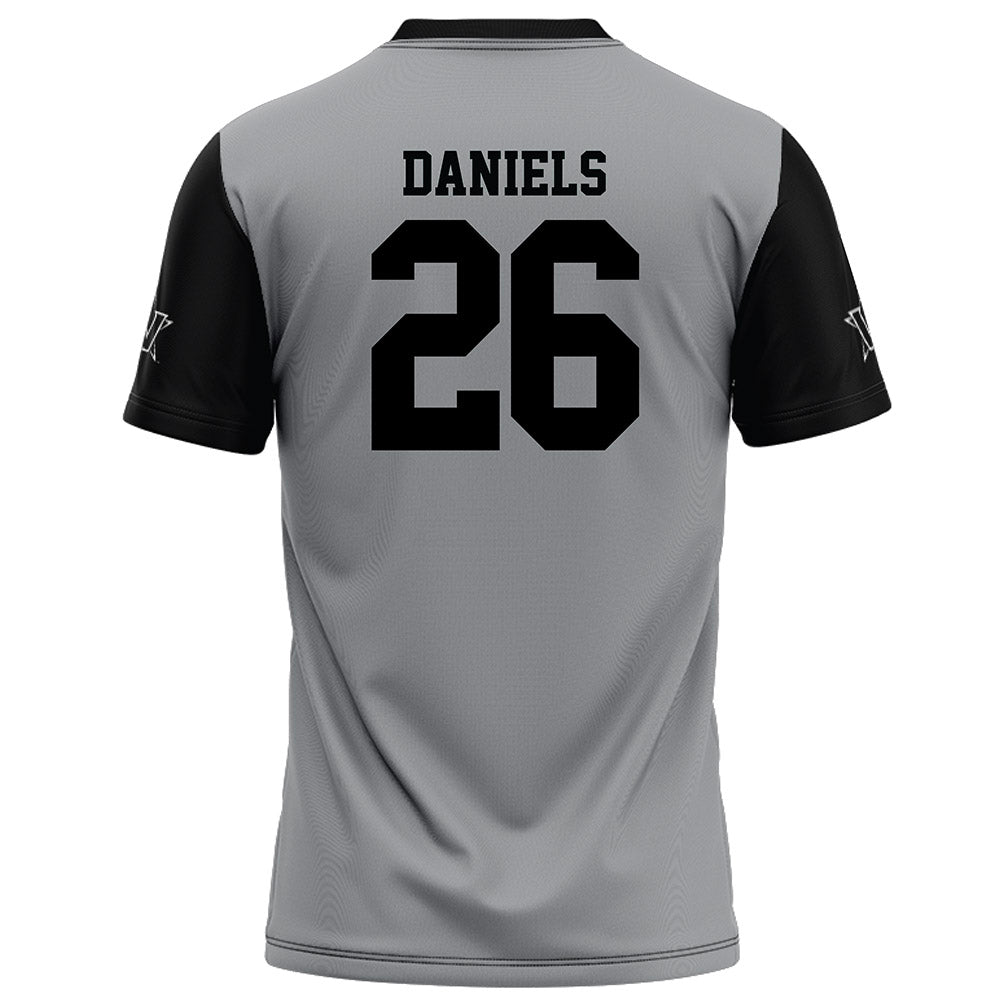 Vanderbilt - NCAA Football : Cayden Daniels - Grey Football Jersey-1