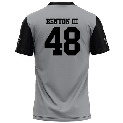 Vanderbilt - NCAA Football : Larry Benton III - Grey Football Jersey