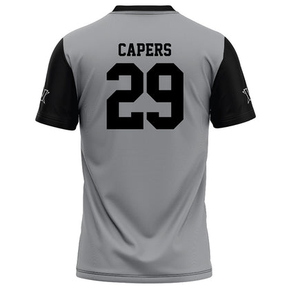 Vanderbilt - NCAA Football : Miles Capers - Grey Football Jersey