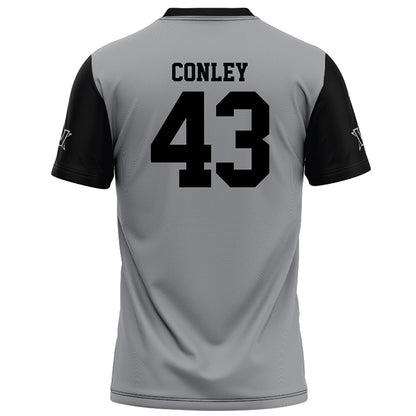Vanderbilt - NCAA Football : Will Conley - Grey Football Jersey