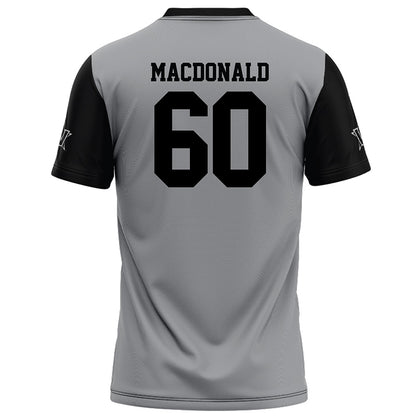 Vanderbilt - NCAA Football : Duncan MacDonald - Grey Football Jersey-1