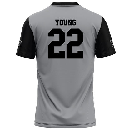 Vanderbilt - NCAA Football : Makhilyn Young - Grey Football Jersey-1