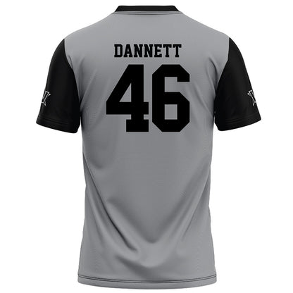 Vanderbilt - NCAA Football : Mustafa Dannett - Grey Football Jersey