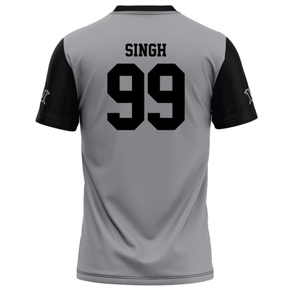 Vanderbilt - NCAA Football : Joshua Singh - Grey Football Jersey-1