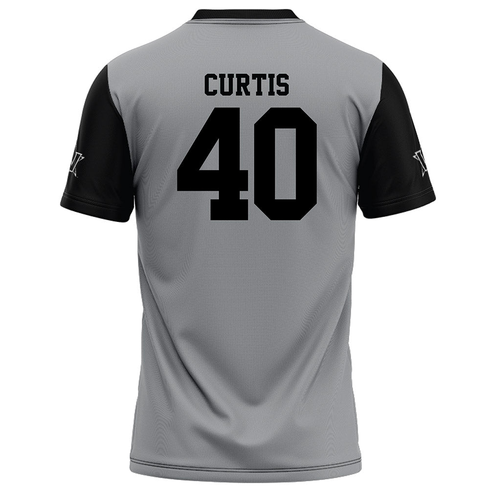 Vanderbilt - NCAA Football : Jamison Curtis - Grey Football Jersey-1
