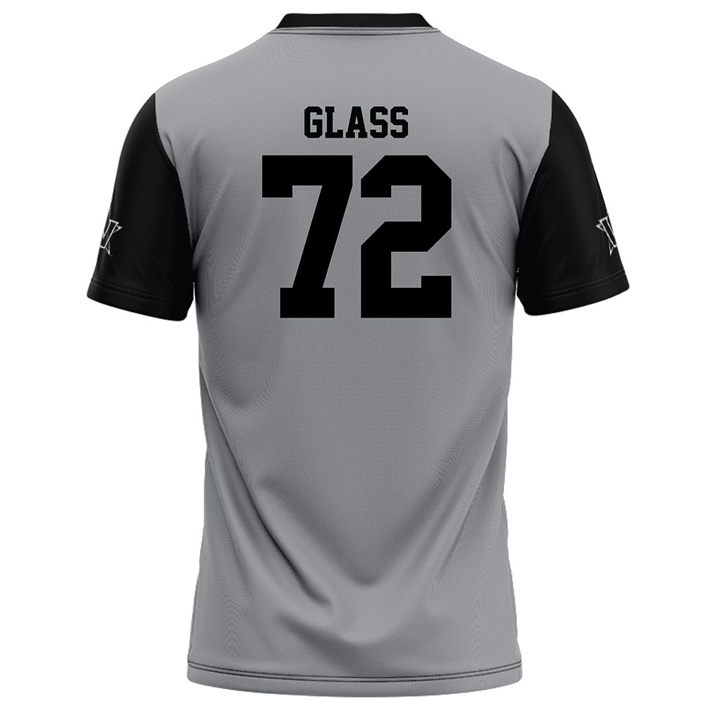 Vanderbilt - NCAA Football : Isaia Glass - Grey Football Jersey-1