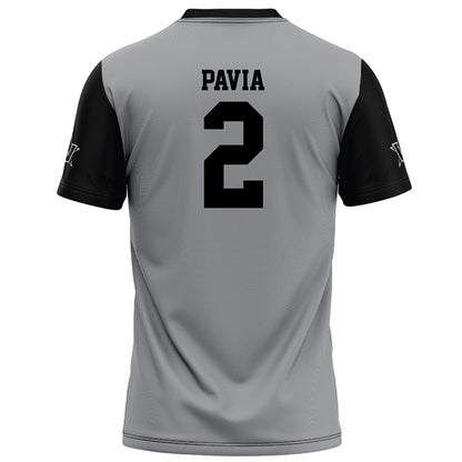 Vanderbilt - NCAA Football : Diego Pavia - Grey Football Jersey-1