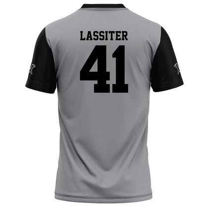 Vanderbilt - NCAA Football : Jamezell Lassiter - Grey Football Jersey