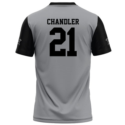 Vanderbilt - NCAA Football : Davin Chandler - Grey Football Jersey-1