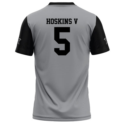 Vanderbilt - NCAA Football : Richie Hoskins V - Grey Football Jersey