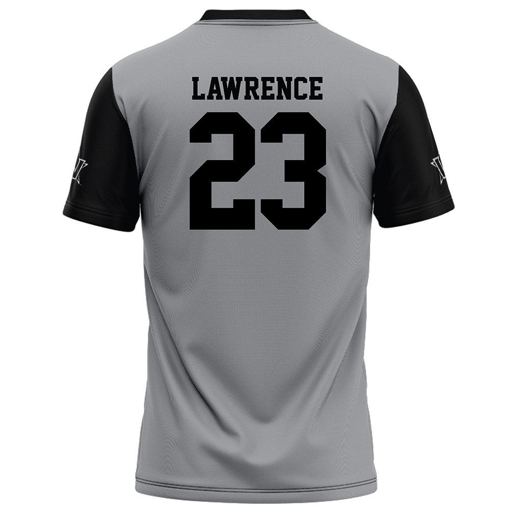 Vanderbilt - NCAA Football : Carson Lawrence - Grey Football Jersey-1