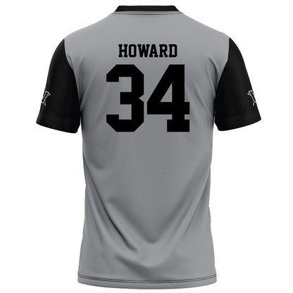 Vanderbilt - NCAA Football : Austin Howard - Grey Football Jersey-1
