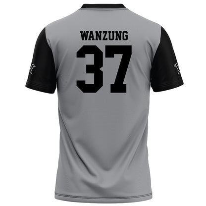 Vanderbilt - NCAA Football : Jack Wanzung - Grey Football Jersey-1