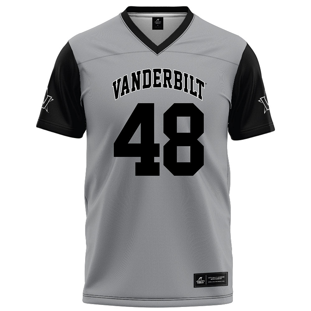 Vanderbilt - NCAA Football : Larry Benton III - Grey Football Jersey