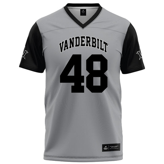 Vanderbilt - NCAA Football : Larry Benton III - Grey Football Jersey